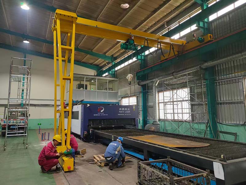 BMH型1-5t電動葫蘆半門式起重機(jī)